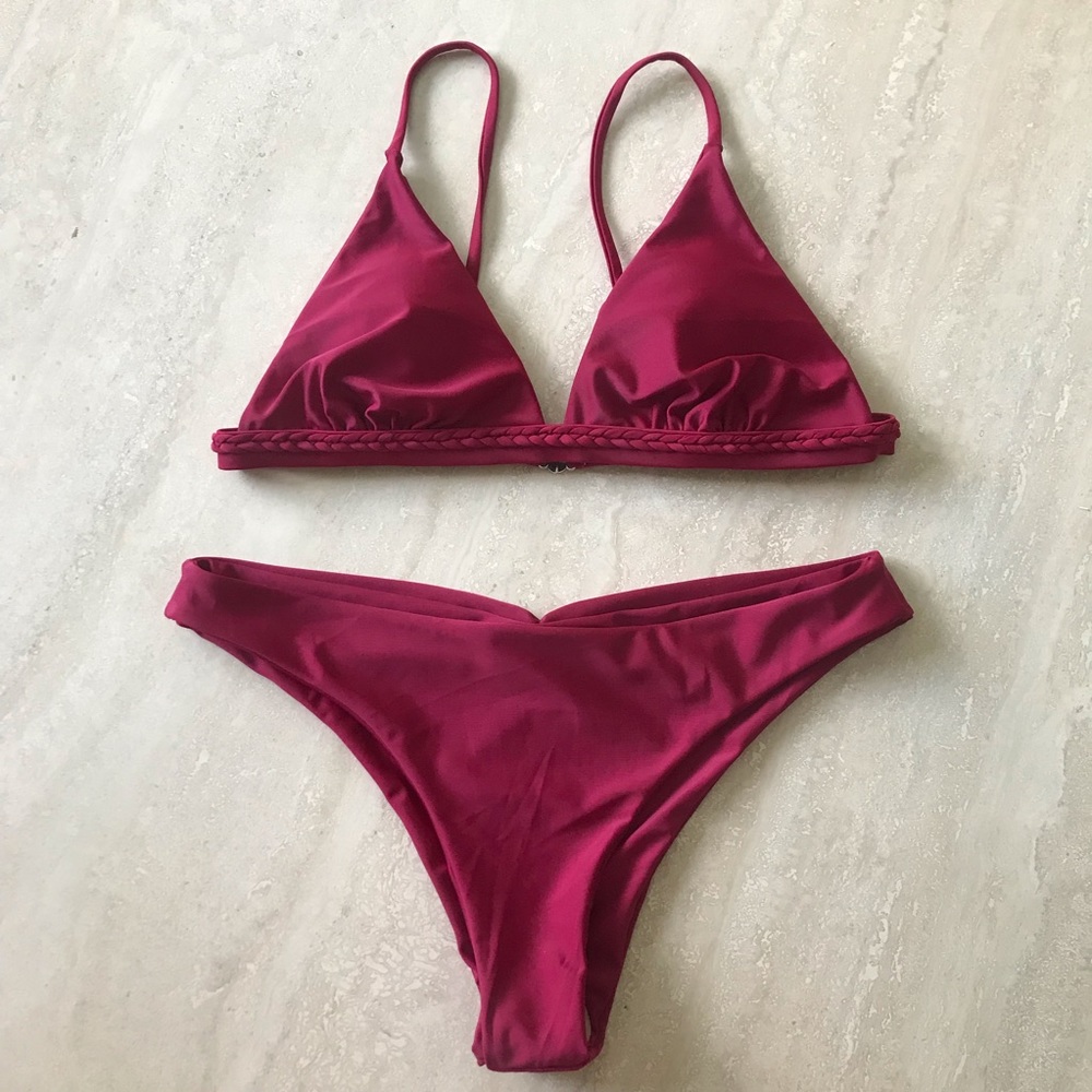 Braided top bikini